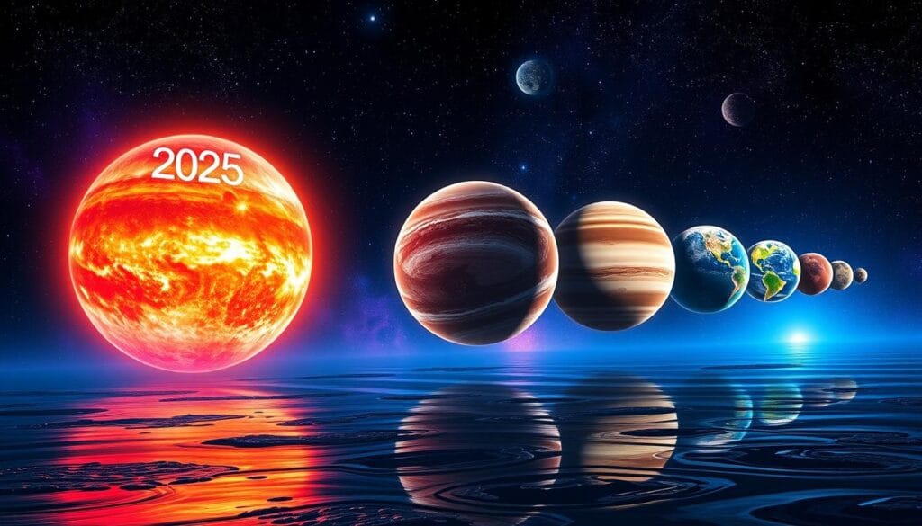 Witness Alignment of Planets 2025